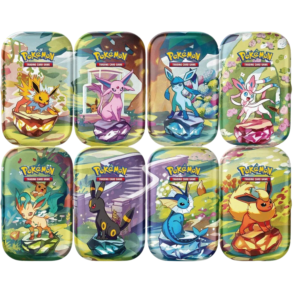 Scarlet and Violet English Prismatic Tins – Unleash the Power of Scarlet & Violet in Stunning Prismatic Style! 🌟🎴 (Trading Cards)