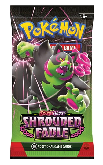 Shrouded Fable Booster Pack – Unlock the Mysteries of the Pokémon World! 🔮🃏