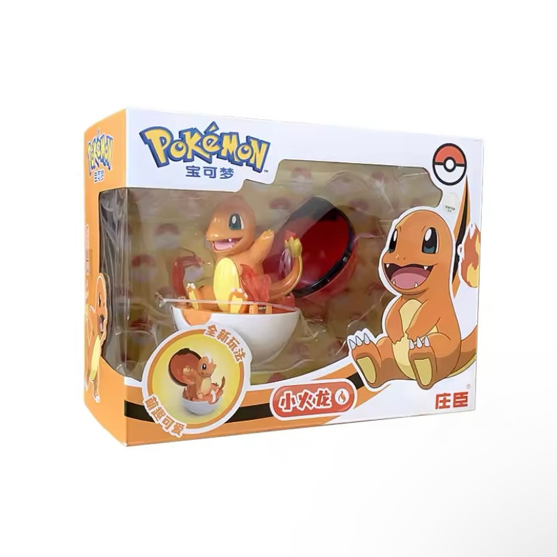 Charmander Toy with Poké Ball – Collectible Pokémon Figure for Kids & Fans