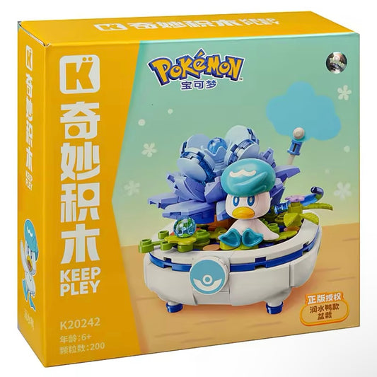 Quaxly Building Block Toy – Pokémon Construction Set for Kids & Collectors