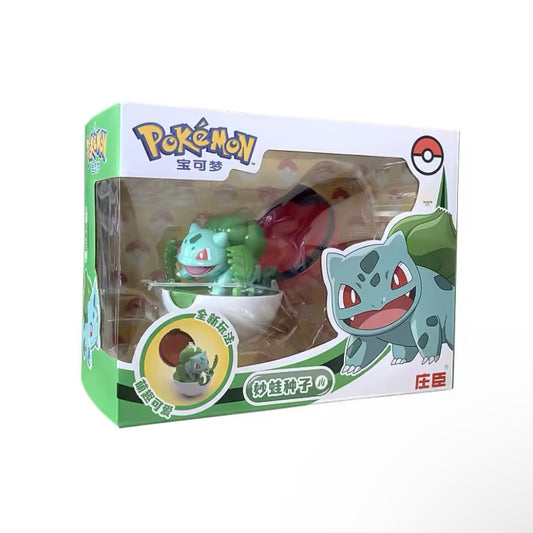 Bulbasaur Toy with Poké Ball – Collectible Pokémon Figure for Kids & Fans