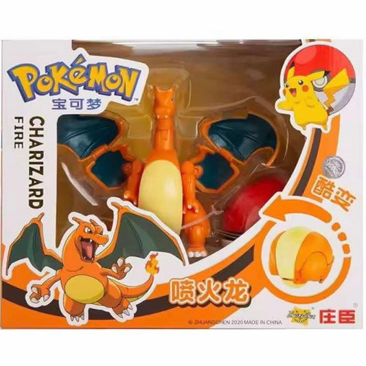 Charizard Toy with Poké Ball – Pokémon Figure for Kids & Collectors